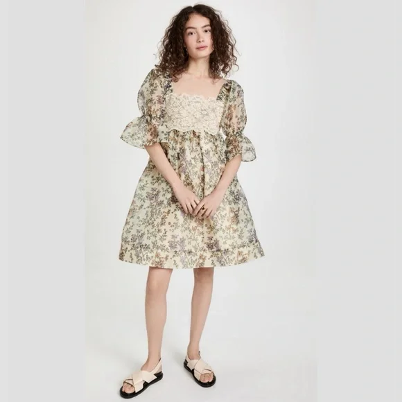 byTiMo Organza Mini Lace Dress byTiMo Organza Mini Lace Dress